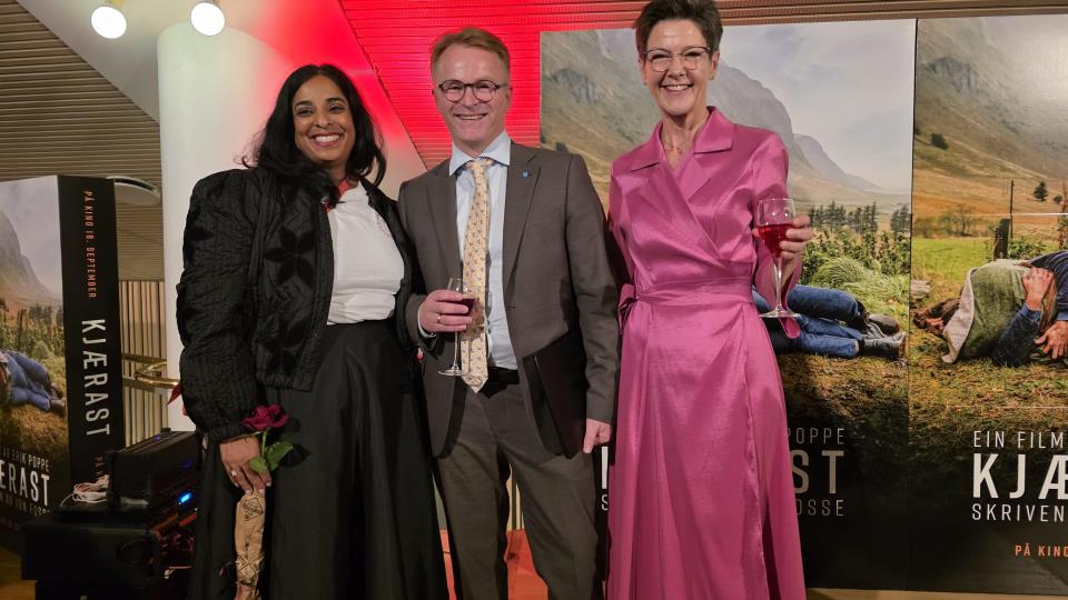 Lenkje til artikkel: Førpremiere på Kjærast på Det Norske teatret