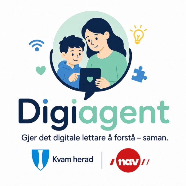 Lenkje til artikkel: Kvam herad har fått Digiagentar