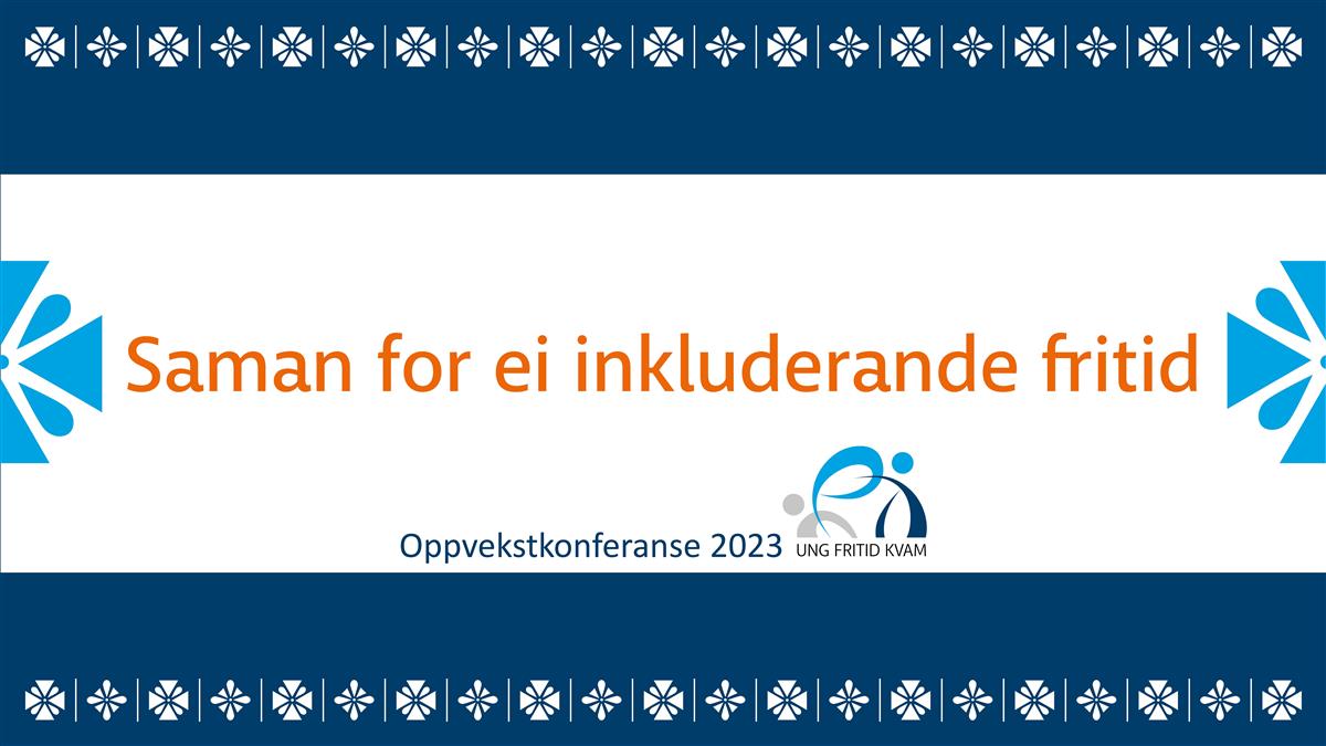 Illustrasjon. Barn og unge i Kvam. Kvam herad profil - Klikk for stort bilete