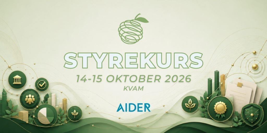 annonse for styringssertifiseringskurs - Klikk for stort bilete