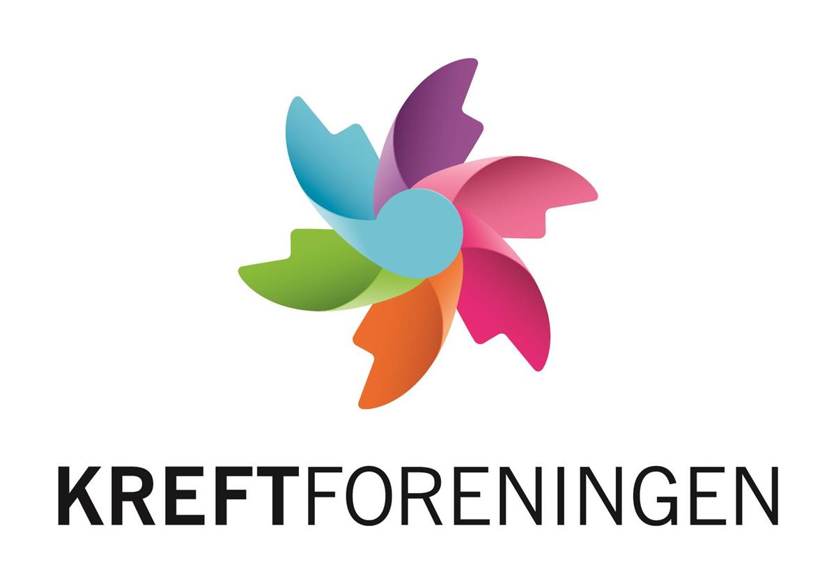 Logo kreftforeningen - Klikk for stort bilete