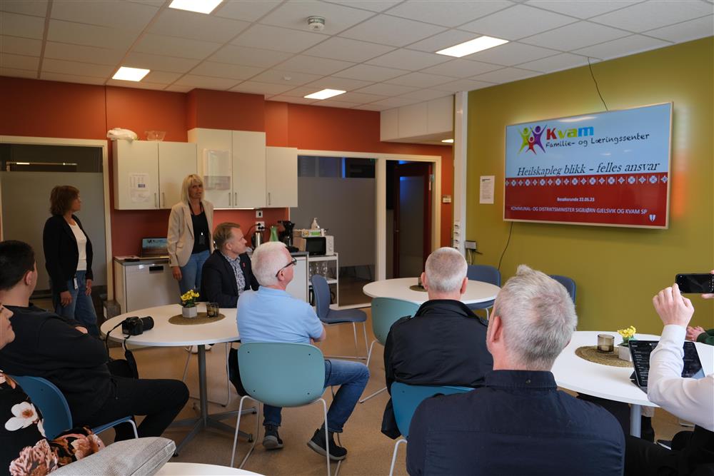 Presentasjon på KFL - Klikk for stort bilete